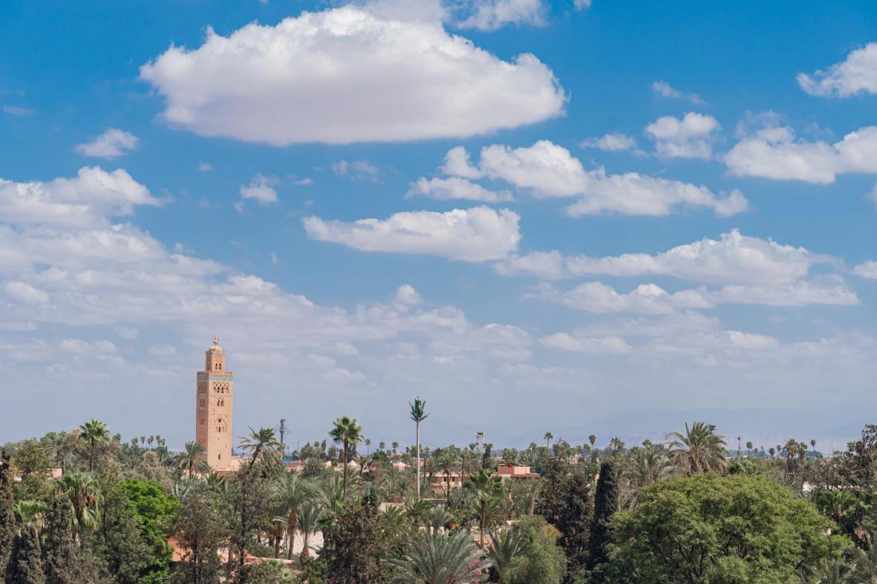 Hotel Jadali & Spa مراكش المظهر الخارجي الصورة The minaret of the Great Mosque of Kairouan, Tunisia