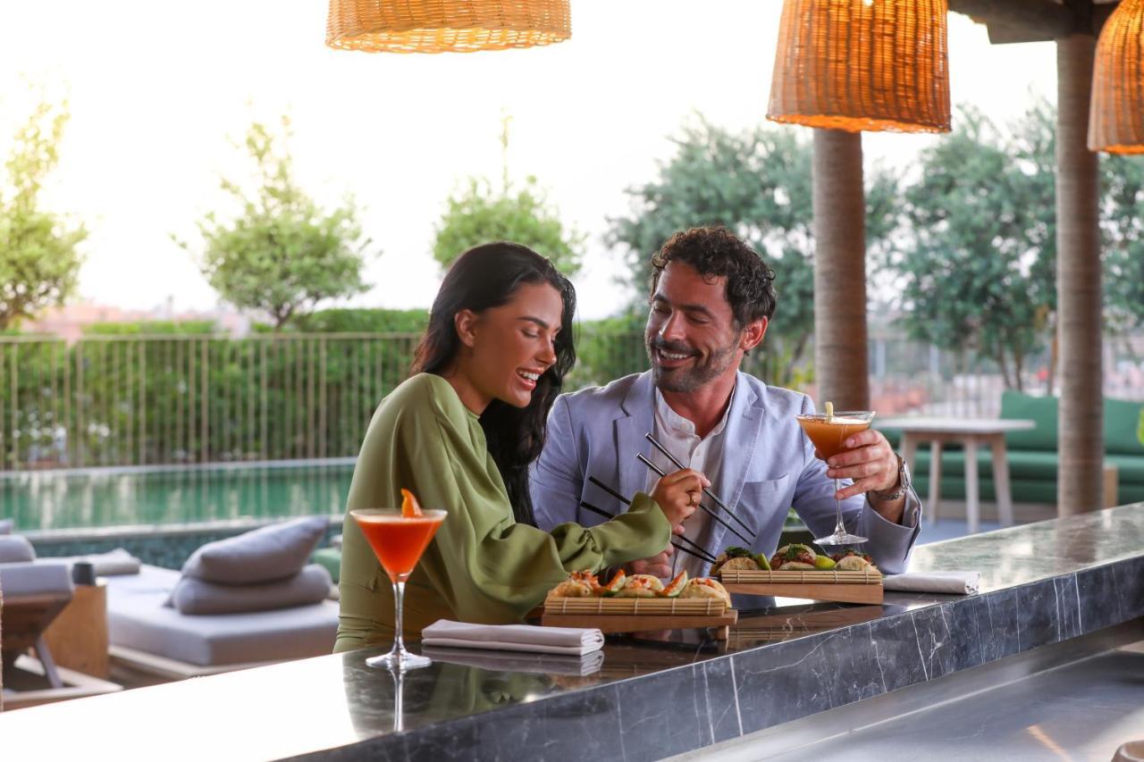 Hotel Jadali & Spa مراكش المظهر الخارجي الصورة The Pool Bar