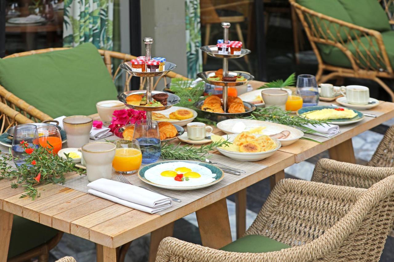 Hotel Jadali & Spa مراكش المظهر الخارجي الصورة A breakfast table